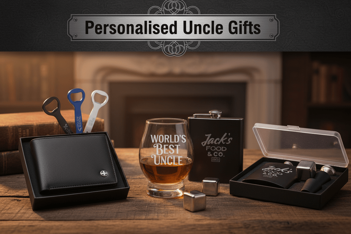 Personalised Uncle Gifts - Pixel Burn Custom Laser Creations