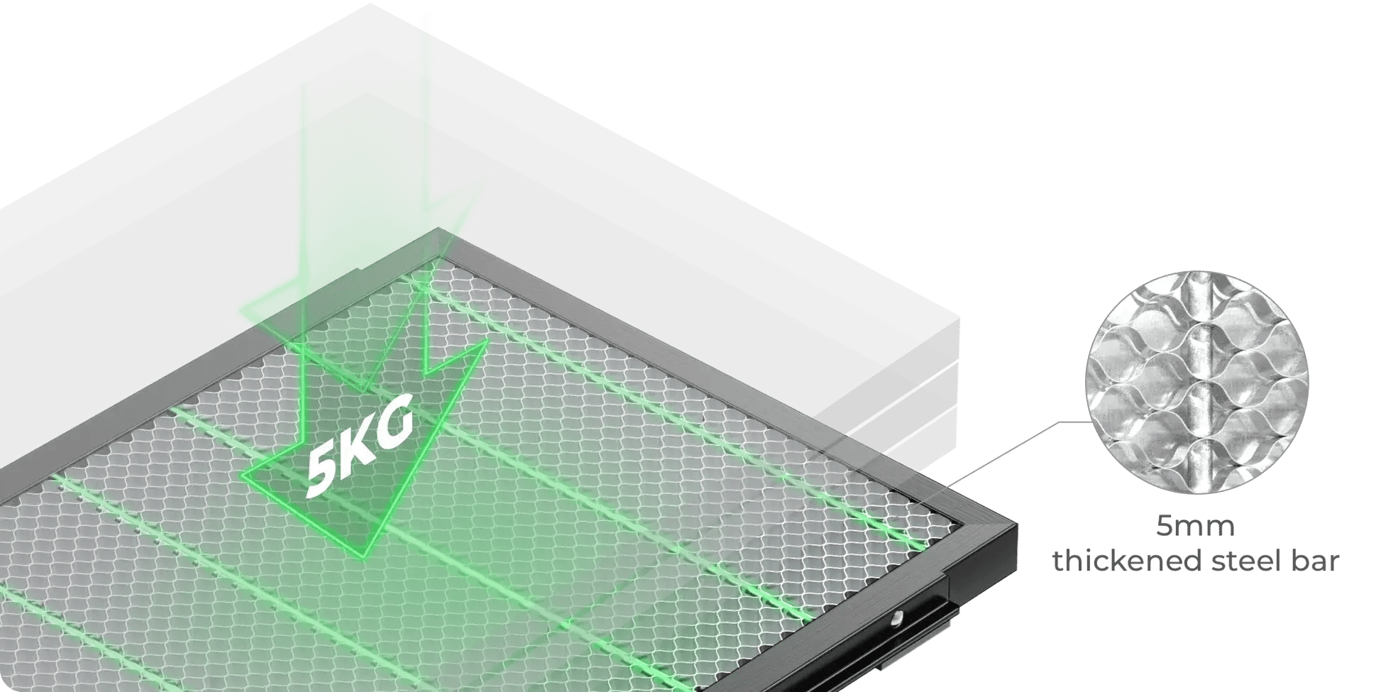 xTool P2/P2S Honeycomb Panel 2.0 - Pixel Burn Custom Laser Creations