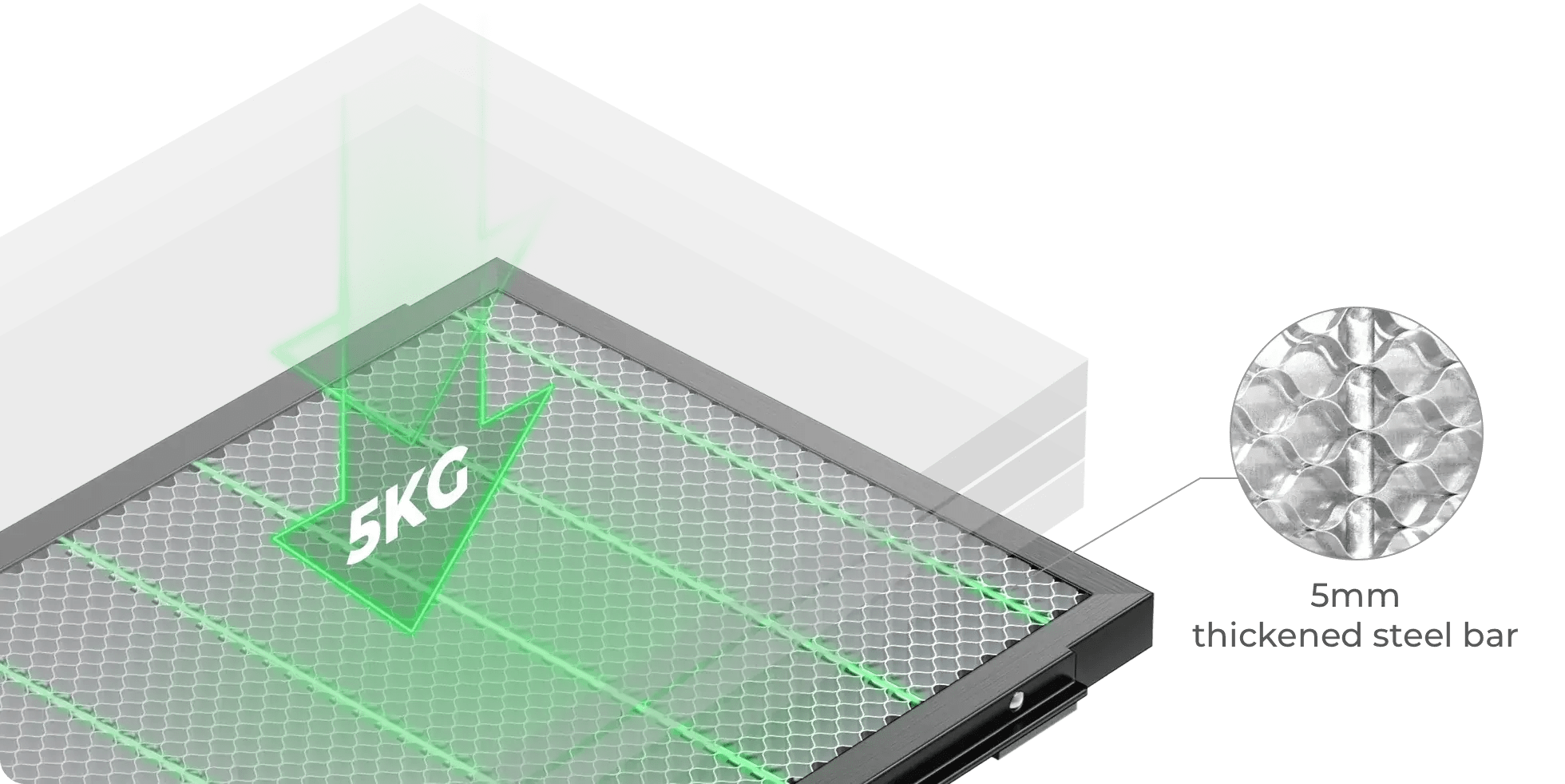 xTool P2/P2S Honeycomb Panel 2.0 - Pixel Burn Custom Laser Creations