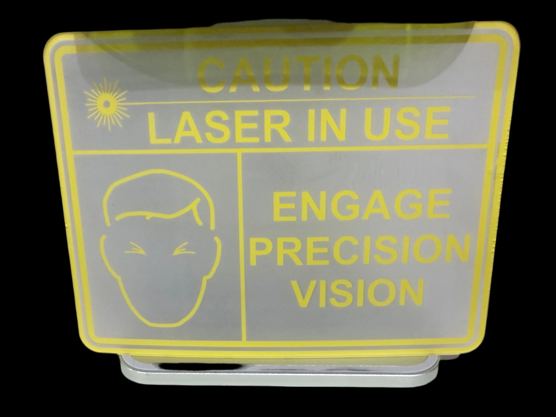 Customised Workplace Safety Signs - Pixel Burn Custom Laser Creations