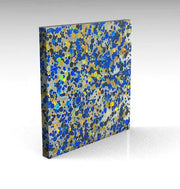 Blue/Black/Gold Bubble Glitter Acrylic - Pixel Burn Custom Laser Creations