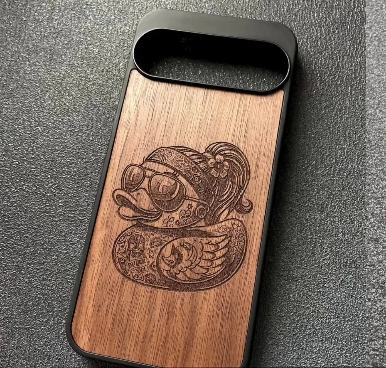 Personalised Wooden iPhone Case – Custom Laser Engraved - Pixel Burn Custom Laser Creations