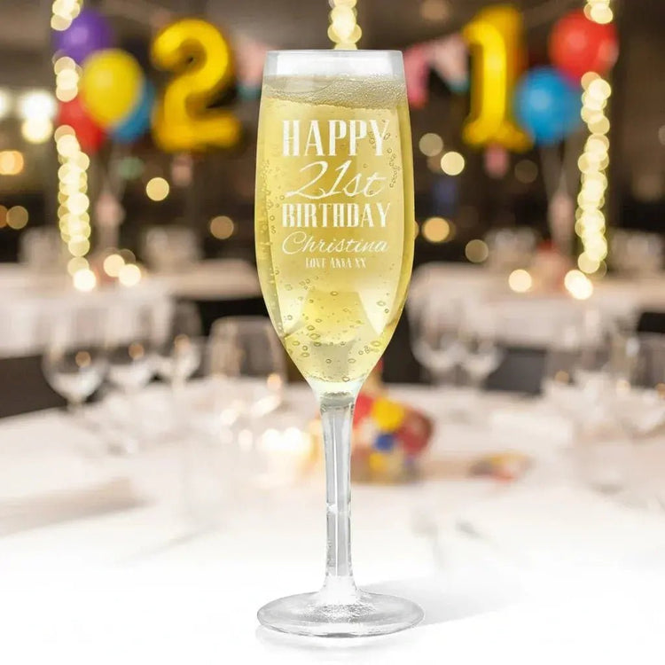 Engraved Wine Glasses Personalised - Pixel Burn Custom Laser Creations
