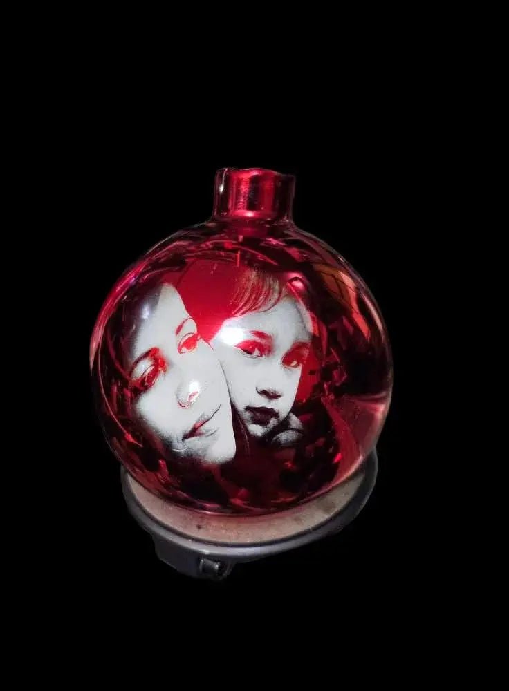Personalised Christmas Bauble - Pixel Burn Custom Laser Creations