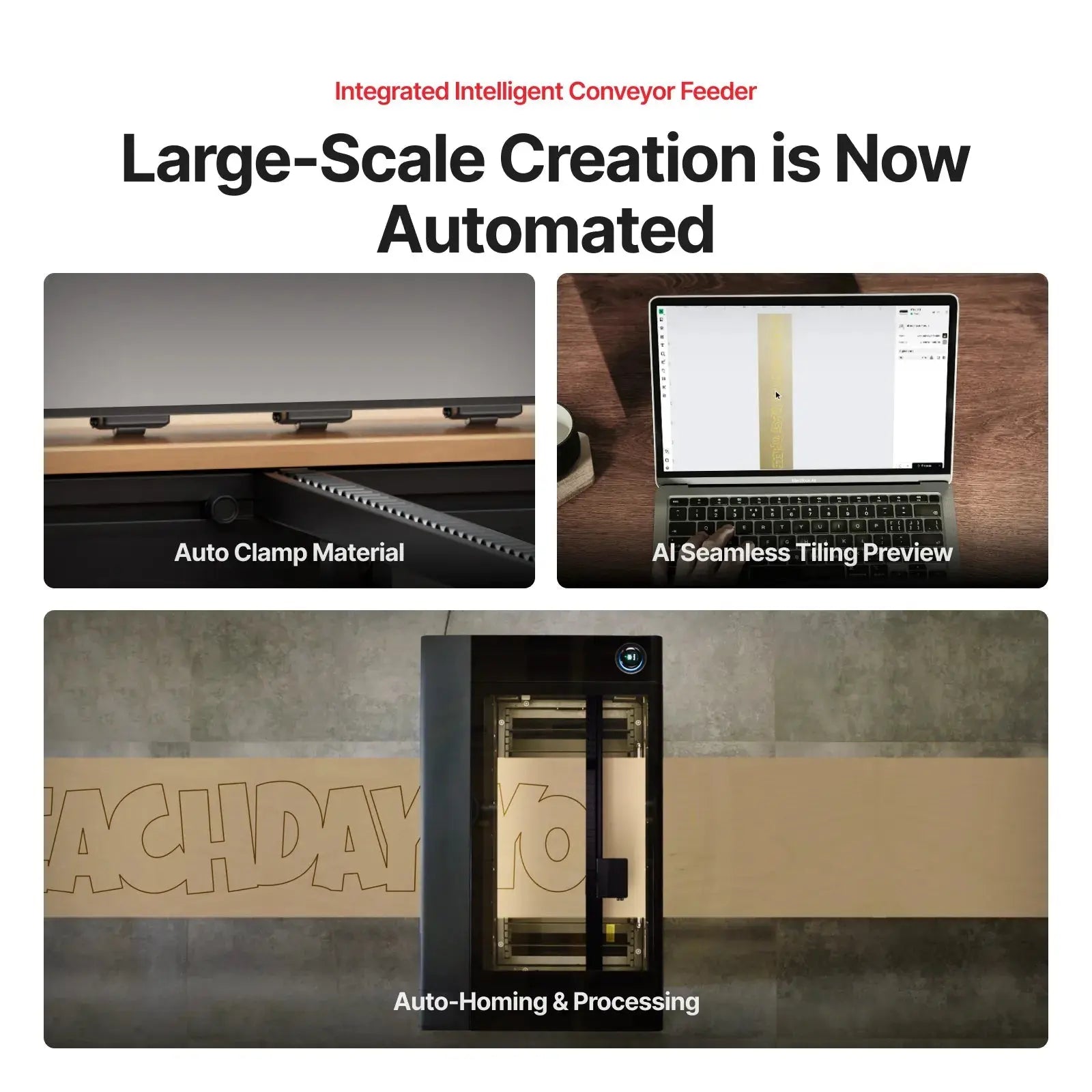 xTool P3 80W CO2 Laser Cutter & Engraver with Intelligent Automation - Pixel Burn Custom Laser Creations