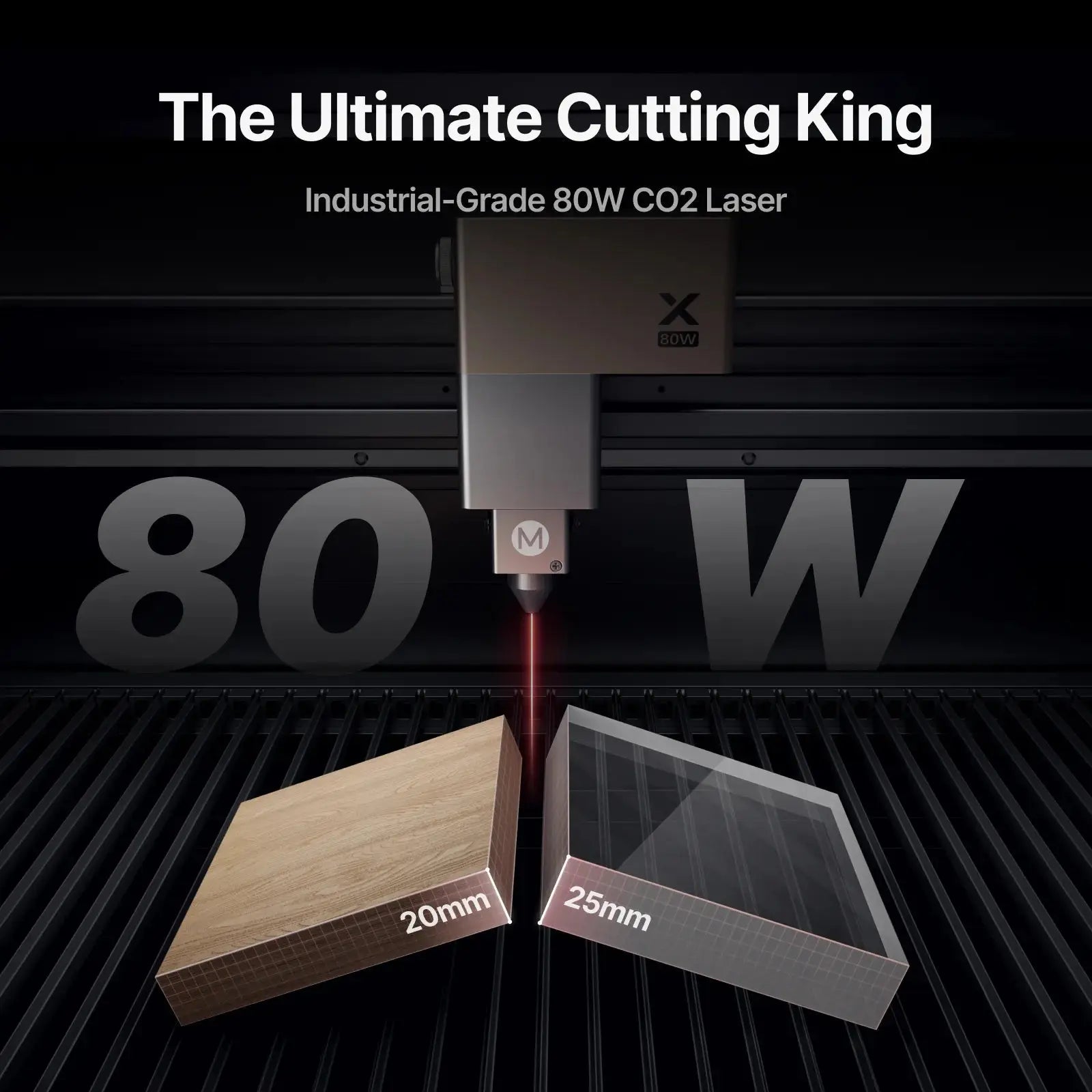 xTool P3 80W CO2 Laser Cutter & Engraver with Intelligent Automation - Pixel Burn Custom Laser Creations