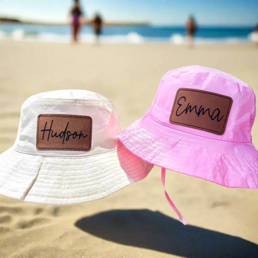 Personalised Kids Bucket Hat - Pixel Burn Custom Laser Creations