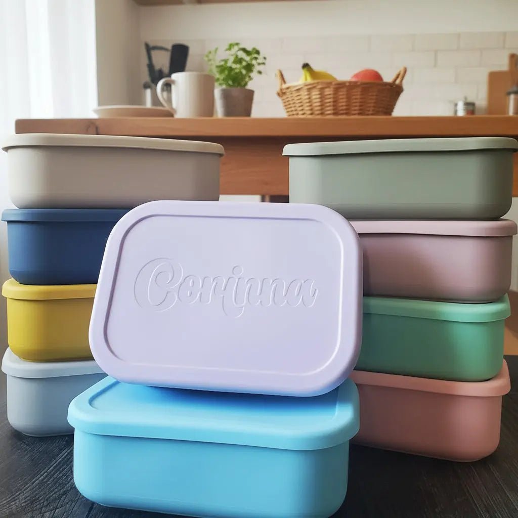 Personalised Kids Lunch Box - Pixel Burn Custom Laser Creations