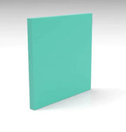 Aqua Solid Acrylic - Pixel Burn Custom Laser Creations
