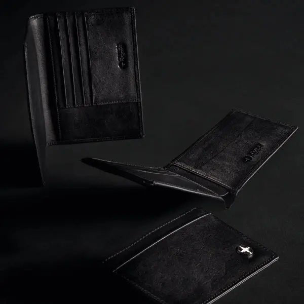 Premium Personalised Anti - Skim Wallet – Swiss Peak Edition - Pixel Burn Custom Laser Creations
