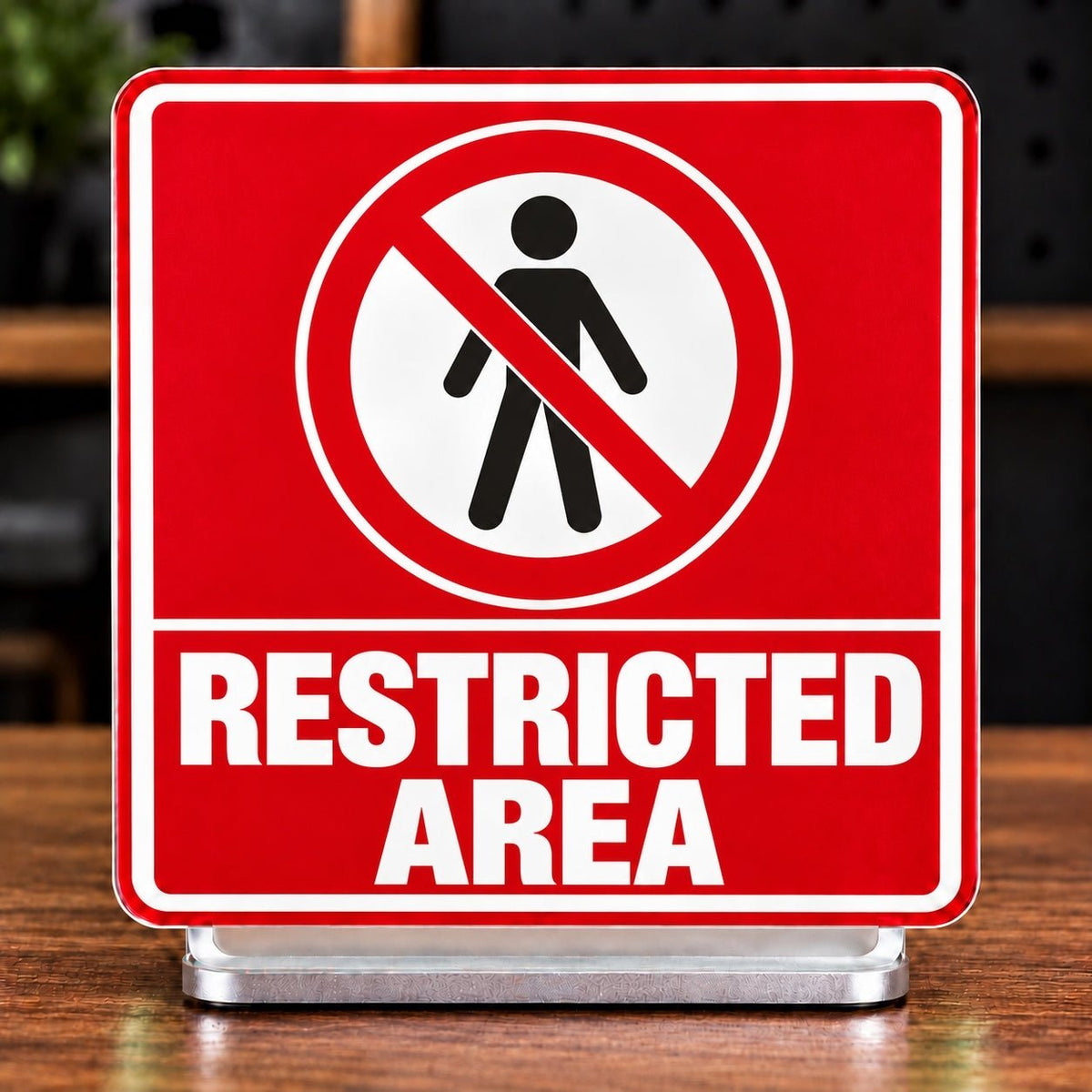 Customised Workplace Safety Signs - Pixel Burn Custom Laser Creations