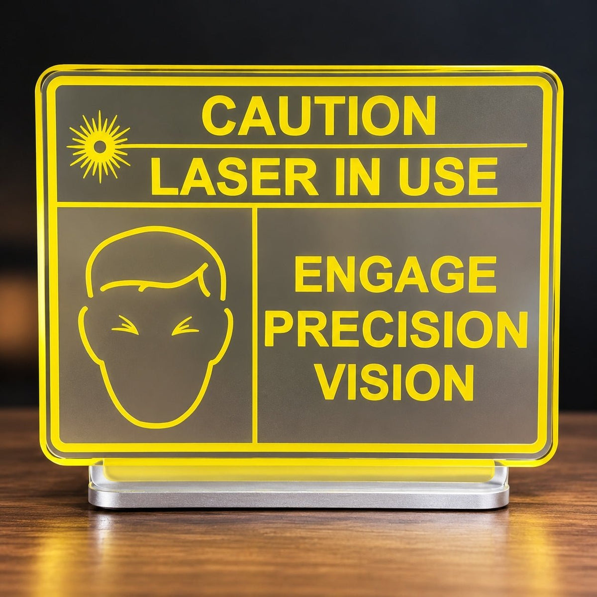 Customised Workplace Safety Signs - Pixel Burn Custom Laser Creations