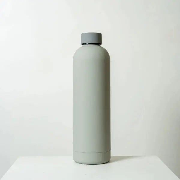 Personalised Stainless Steel Drink Bottle Silicone Finish - Pixel Burn Custom Laser Creations