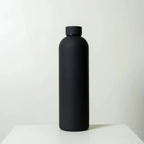 Personalised Stainless Steel Drink Bottle Silicone Finish - Pixel Burn Custom Laser Creations