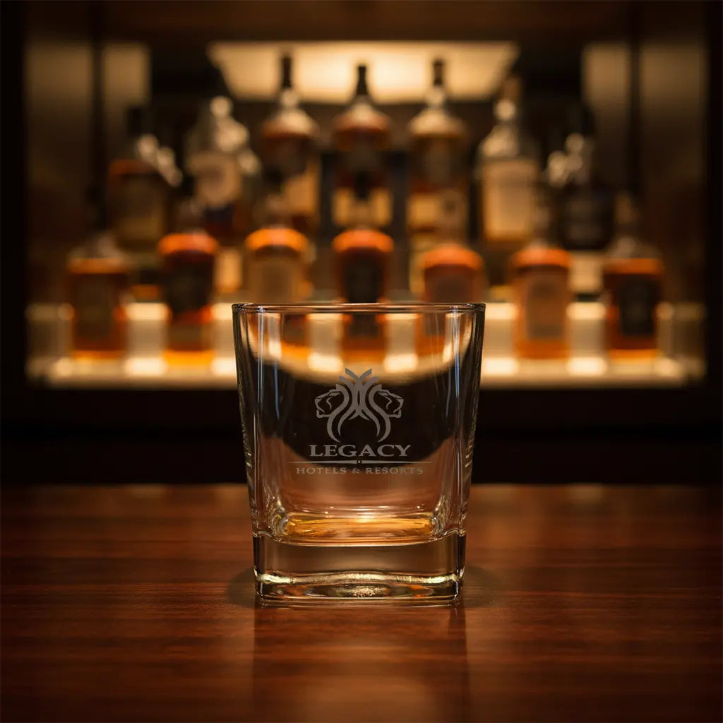 Personalised Whisky Glass Classic Engraved - Pixel Burn Custom Laser Creations