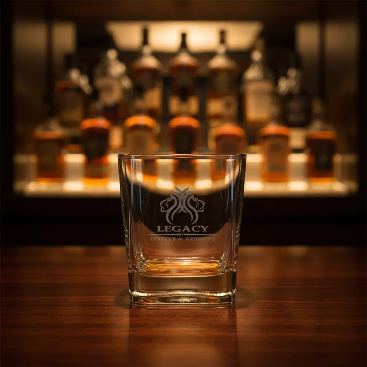 Personalised Whisky Glass Classic Engraved - Pixel Burn Custom Laser Creations