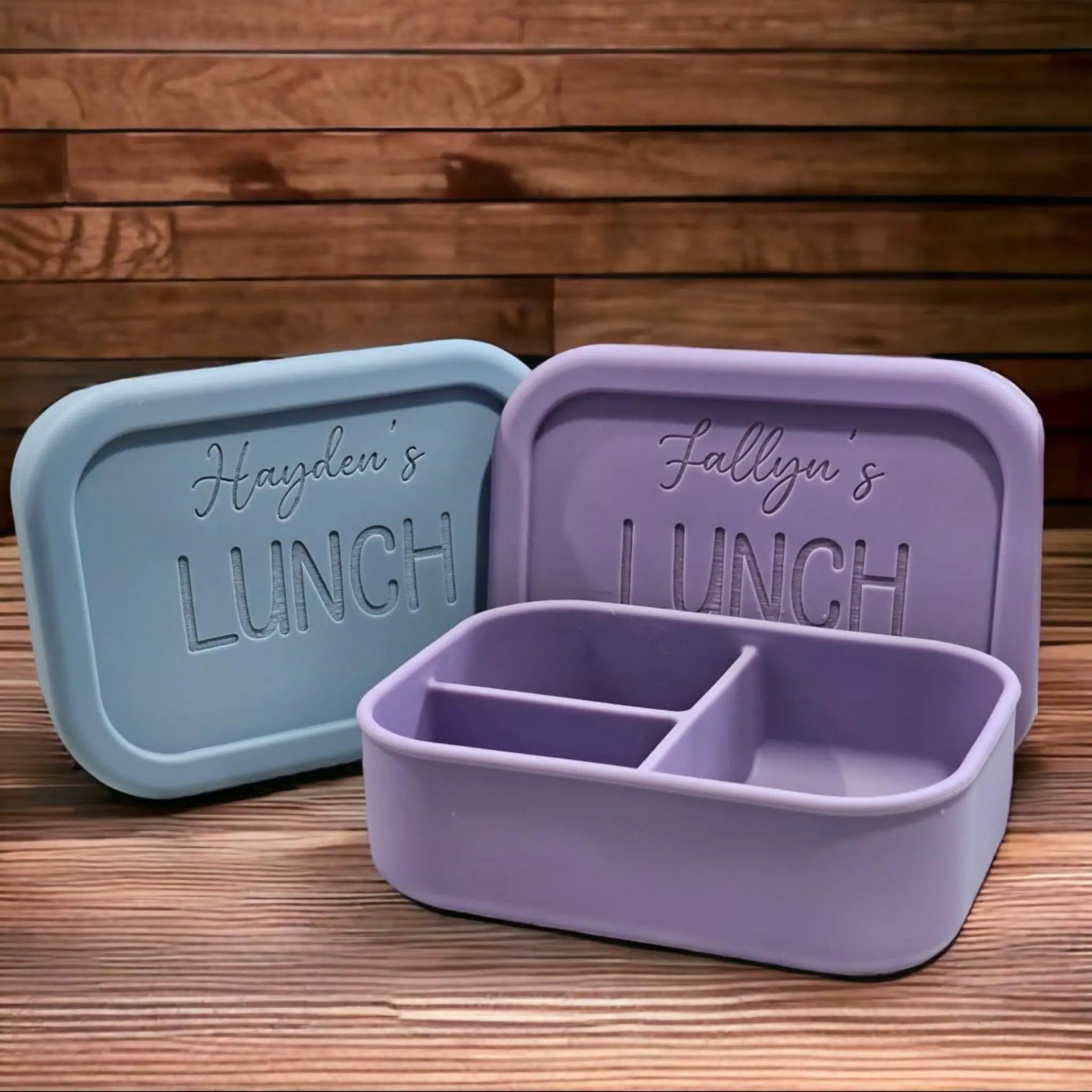 Personalised Kids Lunch Box - Pixel Burn Custom Laser Creations
