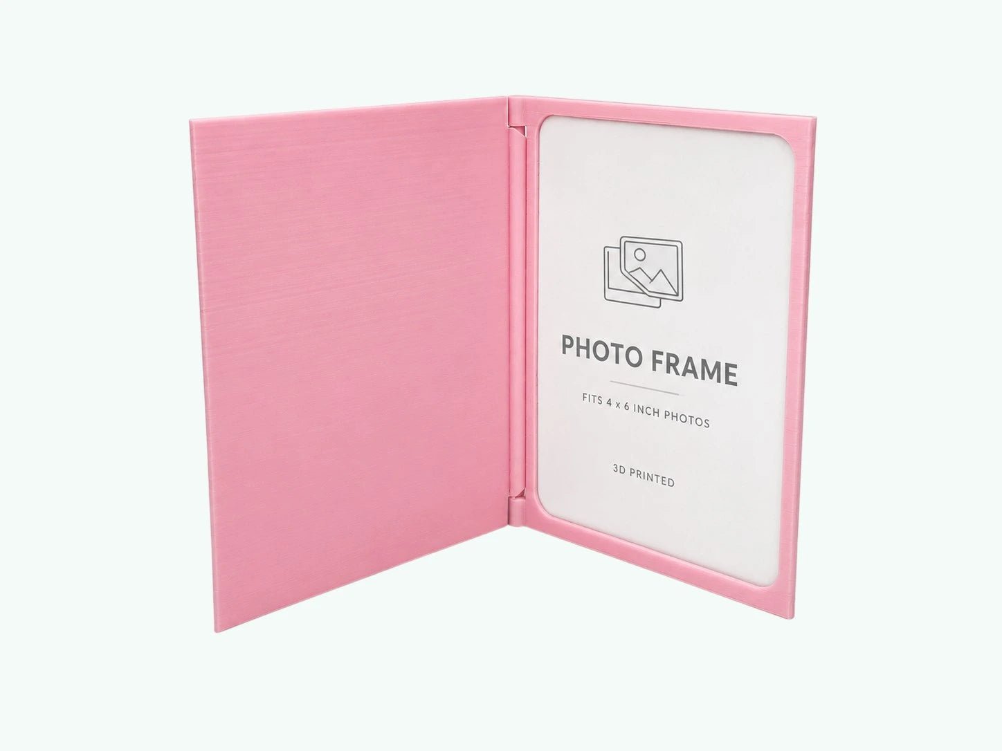 Personalised 3D Printed Book Style Photo Frame - Pixel Burn Custom Laser Creations
