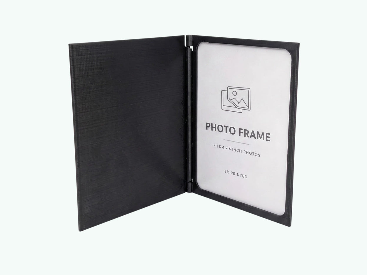 Personalised 3D Printed Book Style Photo Frame