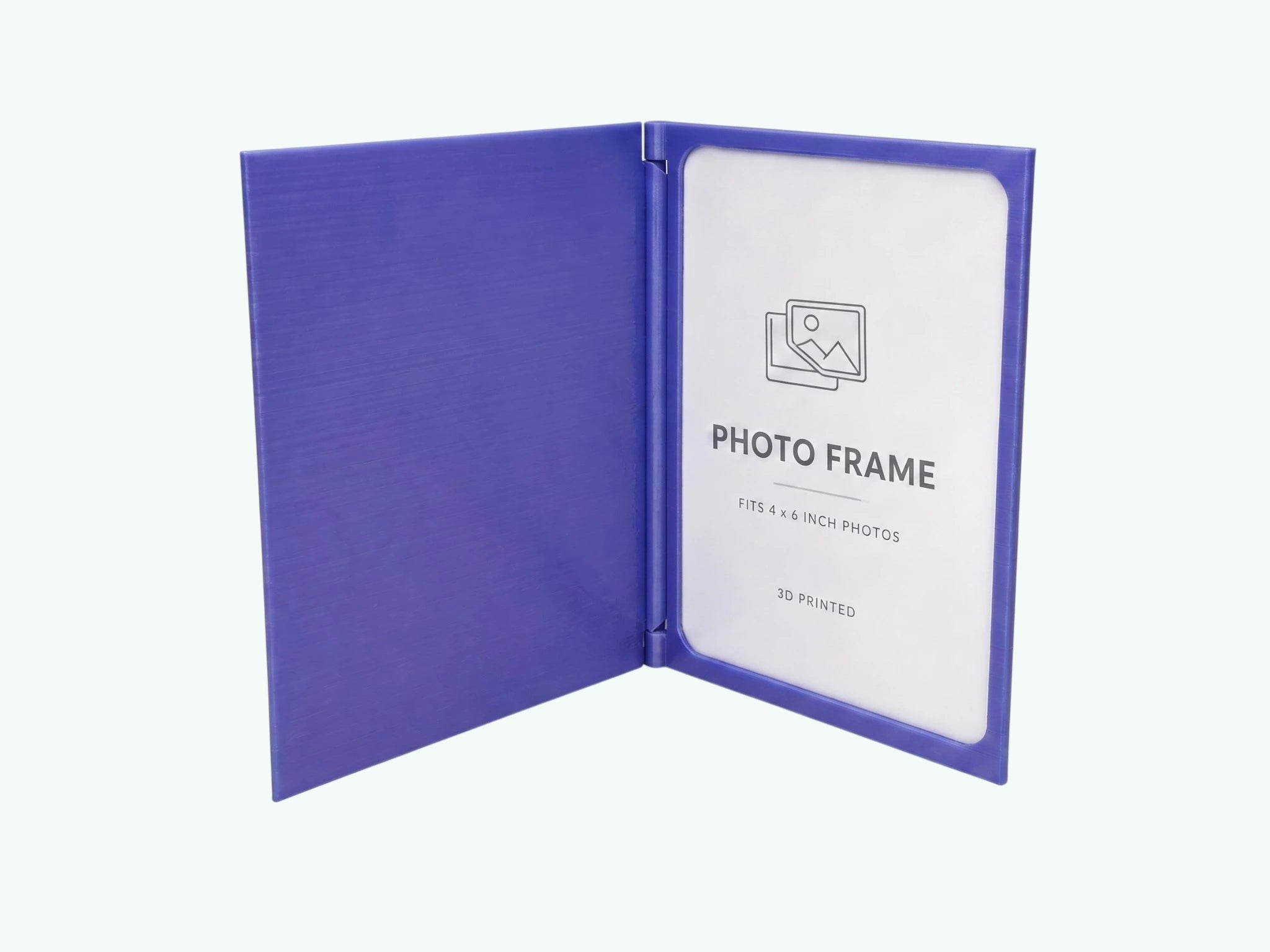 Personalised 3D Printed Book Style Photo Frame - Pixel Burn Custom Laser Creations