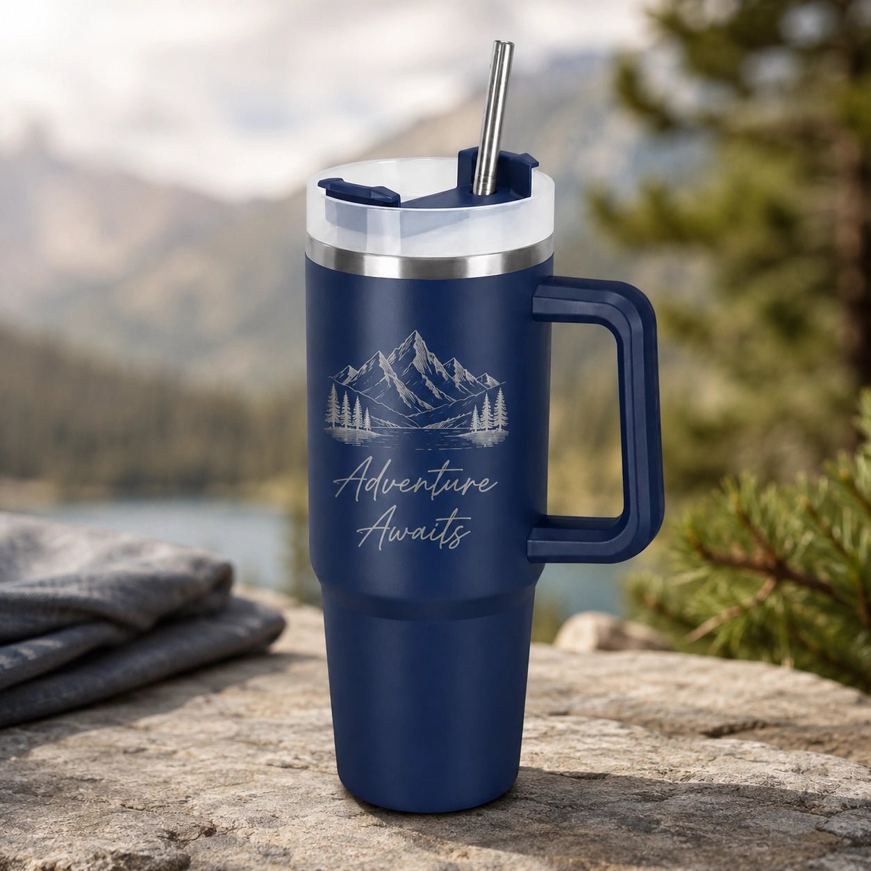 Personalised Custom Engraved Tumbler - Pixel Burn Custom Laser Creations