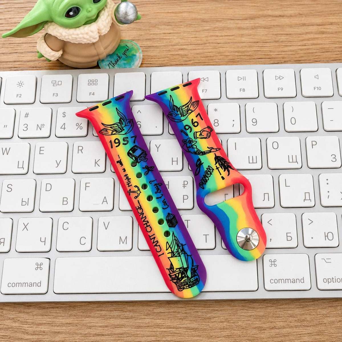 Personalised Engraved Apple Watch Band - Pixel Burn Custom Laser Creations