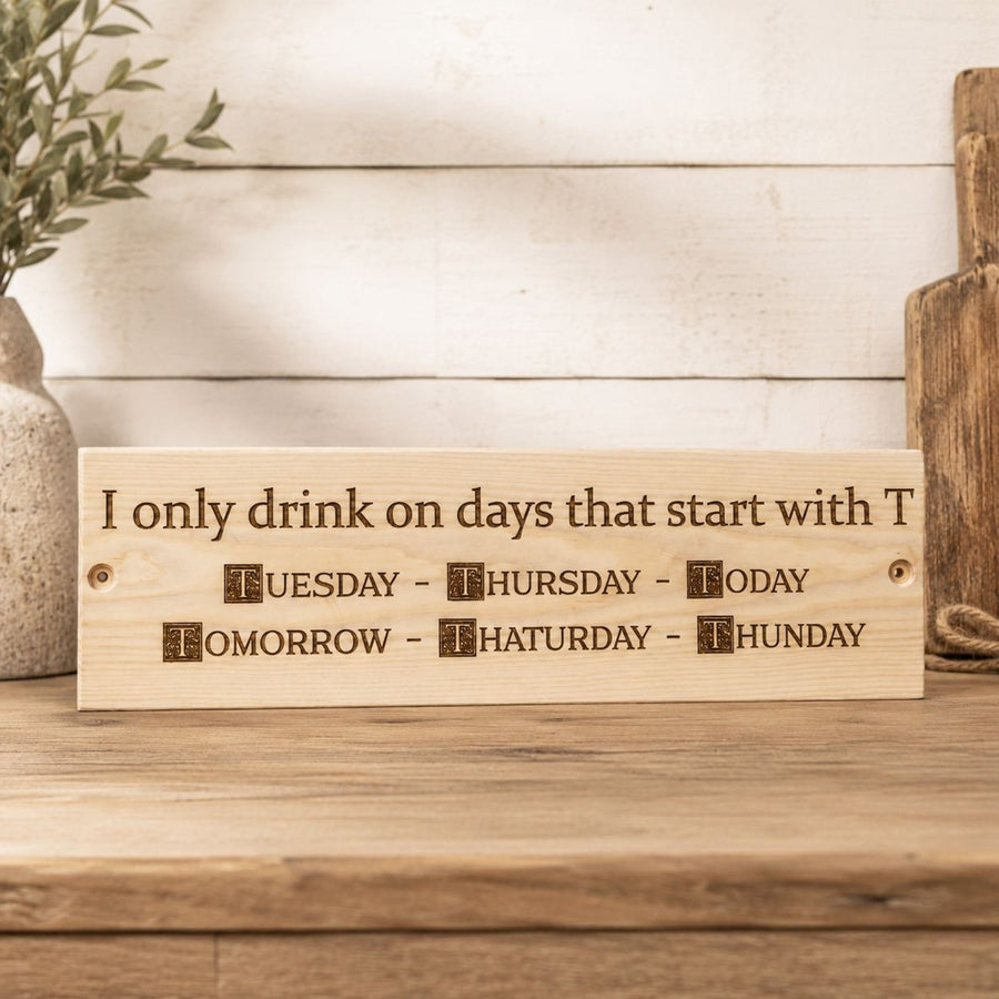 Personalised Wooden Shed Sign - Pixel Burn Custom Laser Creations