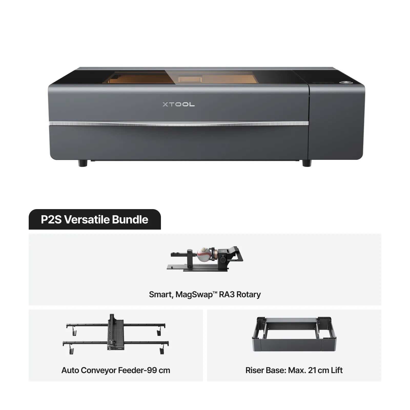xTool P2S 55W Desktop CO2 Laser Cutter - Pixel Burn Custom Laser Creations