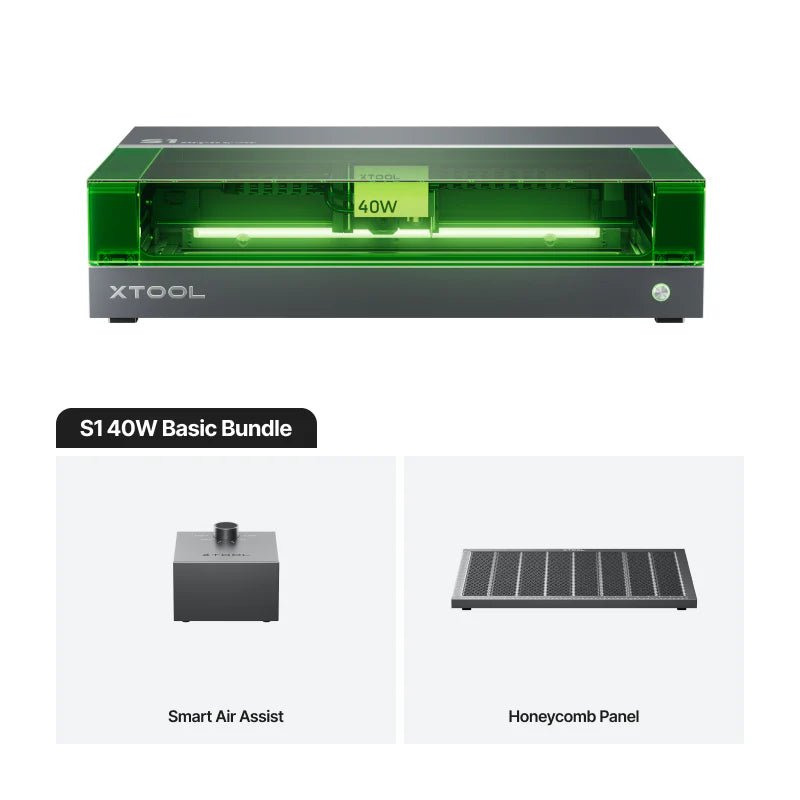 xTool S1 Enclosed Diode Laser Cutter - Pixel Burn Custom Laser Creations